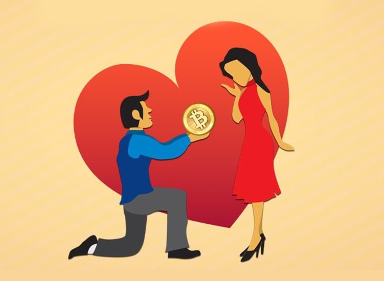 Use Bitcoin as a Surprise Valentine Gift for your Date