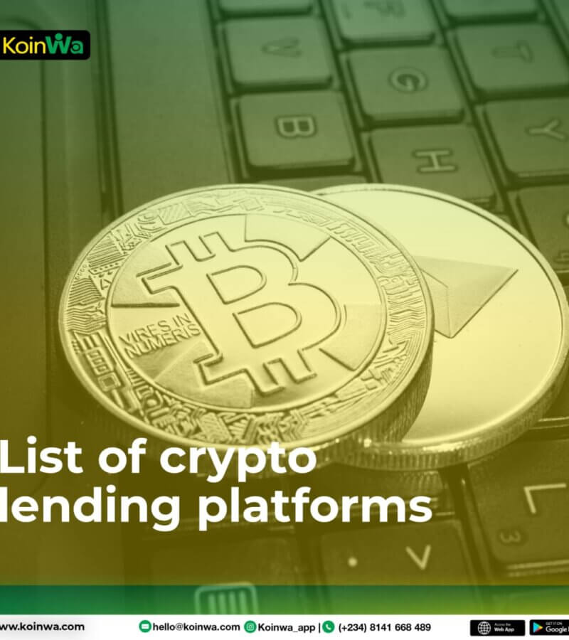 List of crypto lending platforms – Koinwa