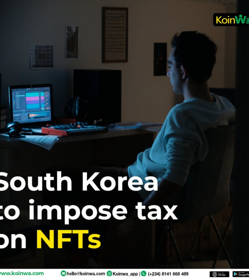 South Korea to impose tax on NFTs