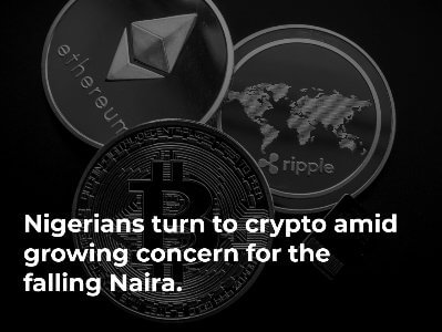 Nigerians turn to crypto amid growing concern for the falling Naira