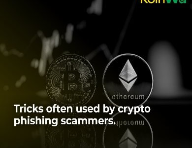 Tricks often used by crypto phishing scammers